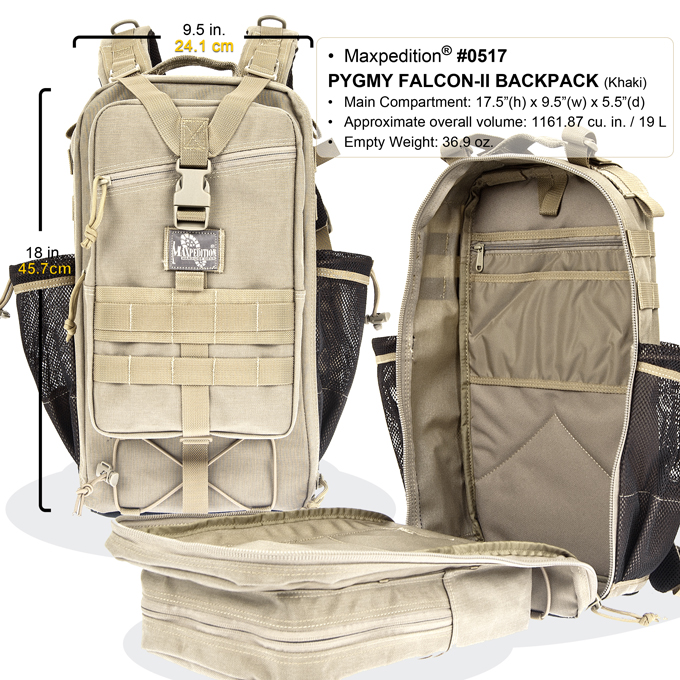 Maxpedition Falcon-II Backpack Black 