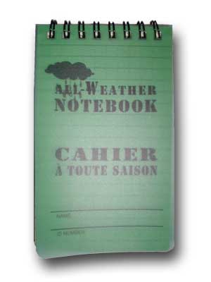 VO419230 * All Weather Notebook * Small
