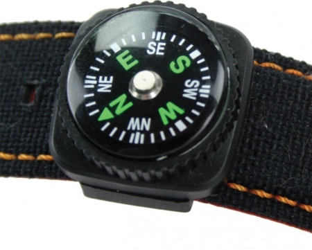 COM033 * Highlander Watch Strap Compass