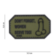 VO5152 * Patch 3D PVC * Don't forget Woman Serve Tool