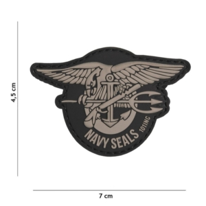 VO5082 * Embleem 3D PVC Navy Seals