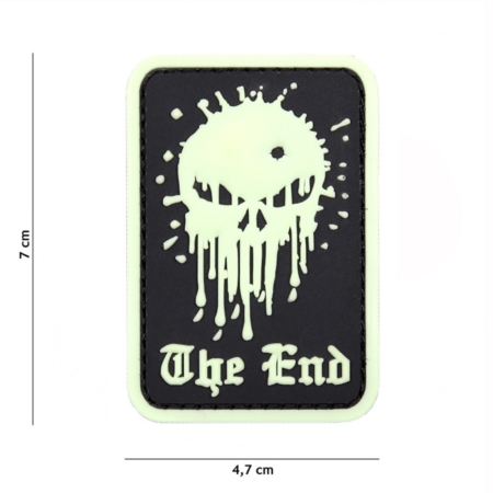 VO5309 * Embleem 3D PVC Skull The End G.I.D. * K14