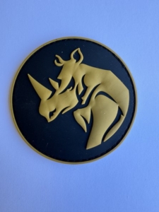 AB143 * 3D PVC Patch * Rhino