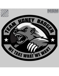 MSM00159 * Embr. Patch * Honey Badger