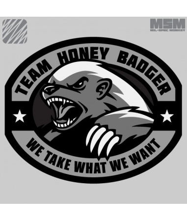 MSM00159 * Embr. Patch * Honey Badger