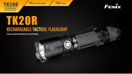 FETK20R * Fenix Rechargeable Tact.Flashlight