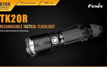 FETK20R * Fenix Rechargeable Tact.Flashlight
