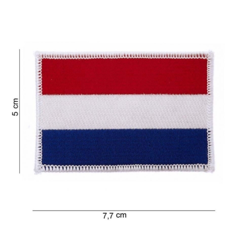 VO1026 * Dutch Flag * D12 Description: Patch with text/picture Unit:Stuks Weight (gr):15.00